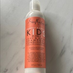 Shea Moisture Kids 2 In 1 Curl Shine Shampoo Conditioner Thick Curly Hair  8 Oz
